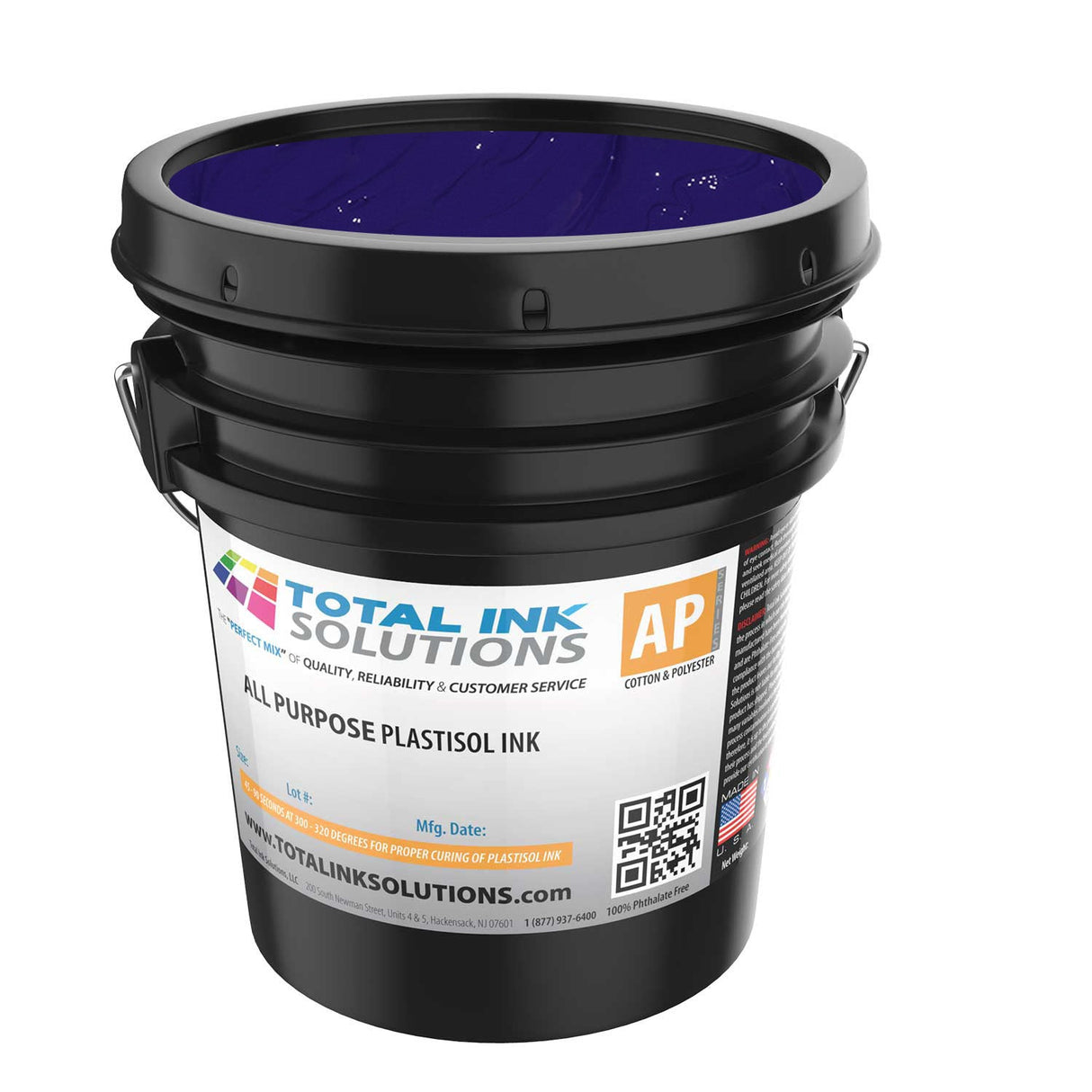 All Purpose Plastisol Ink For Cotton & Poly Blends