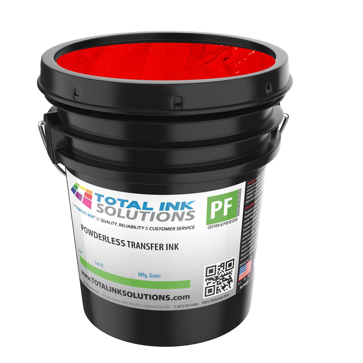 Powderless Plastisol Transfer Ink – Transfers on Cotton, Polyester