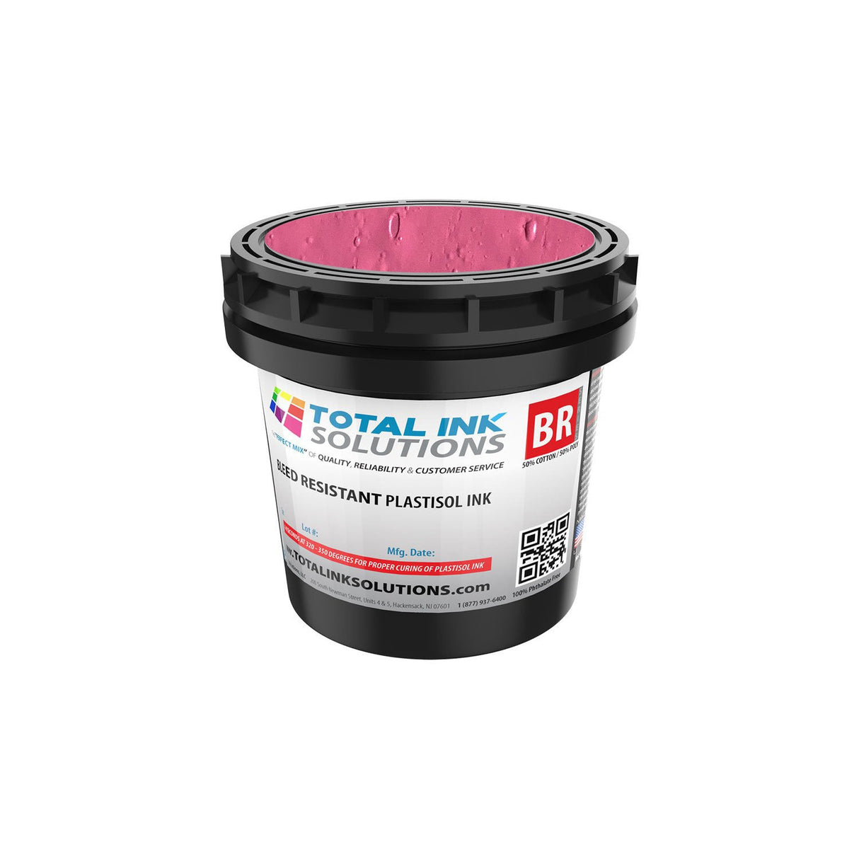 Bleed Resistant Plastisol Ink For 50/50 Cotton/Poly Blends
