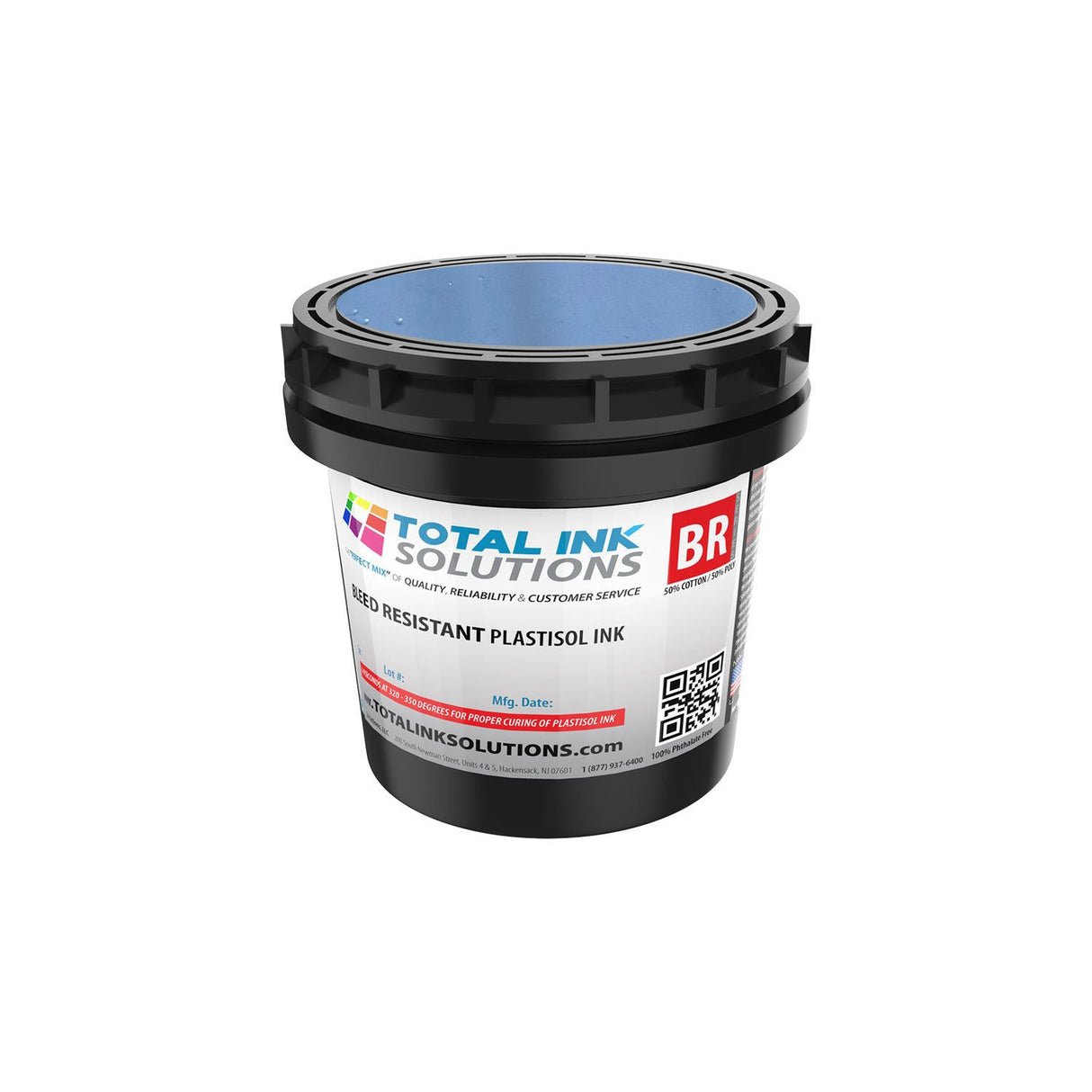 Bleed Resistant Plastisol Ink For 50/50 Cotton/Poly Blends