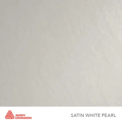 Avery SW900 Satin White Pearl vehicle wrap film