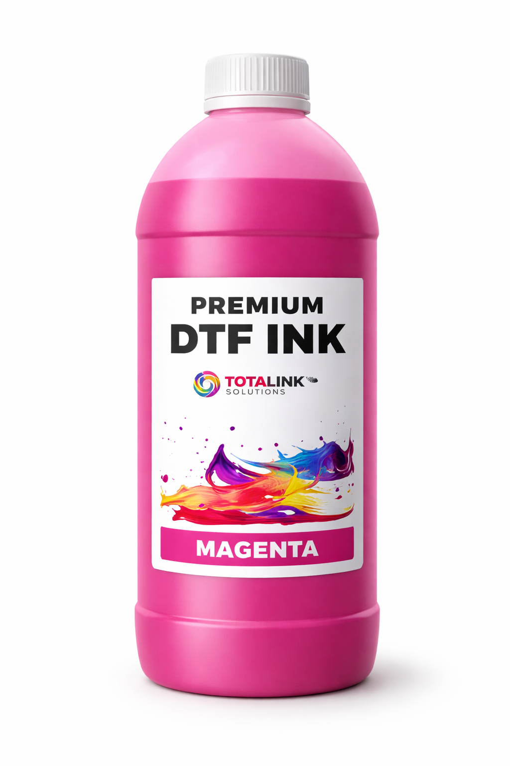 DTF Ink 900ml – CMYK + White – view 4 | Total Ink Solutions