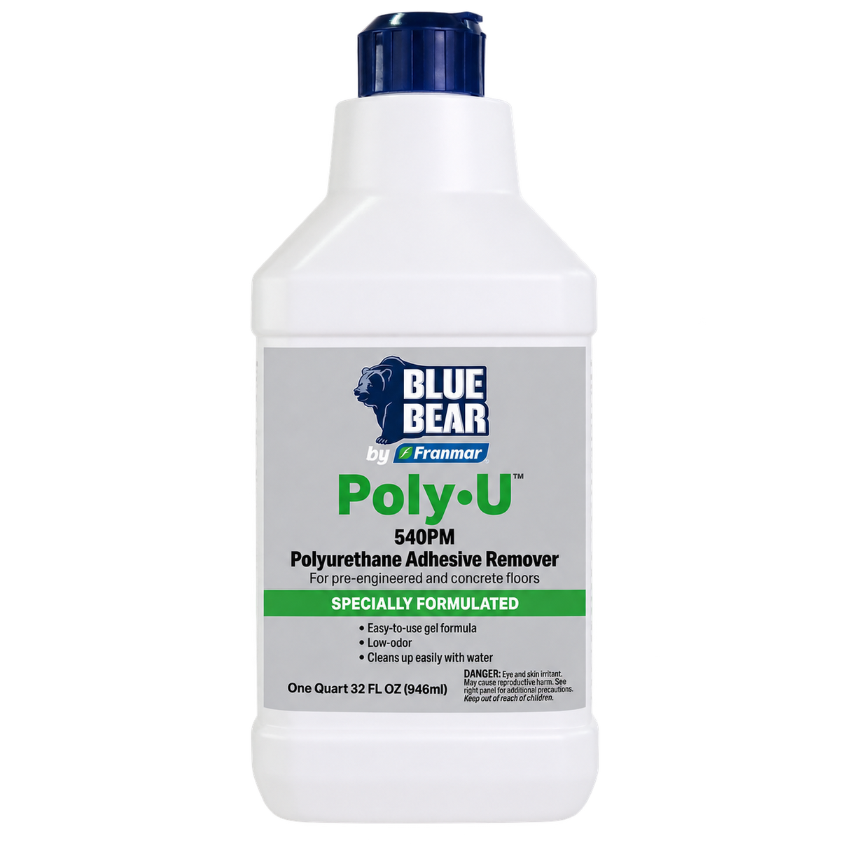 Franmar® 540PM Poly•U Polyurethane Adhesive Remover
