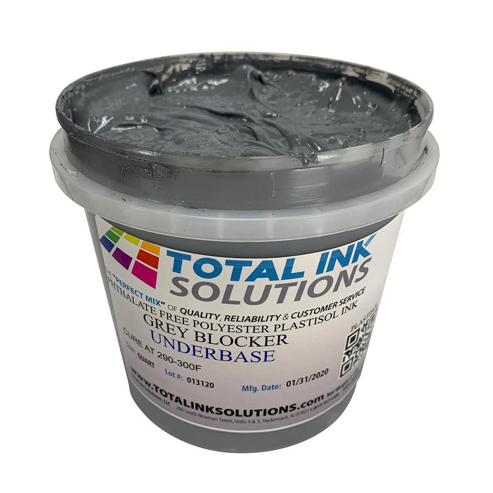 Grey Blocker Underbase –290°F to 310°F Cure For Cotton, Polyester & Blends