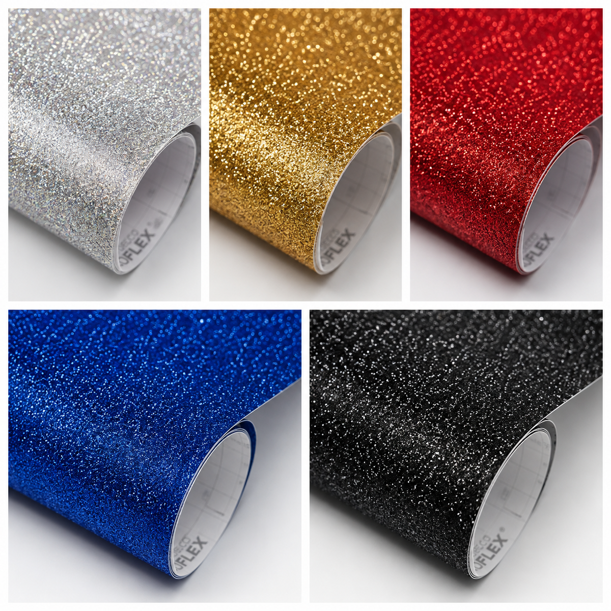 Ameriflex DecoFlex Glitter PU Heat Transfer Vinyl