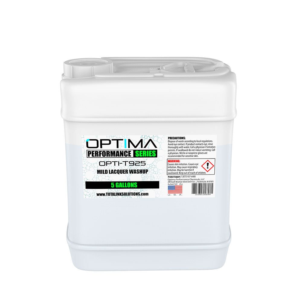 OPTI 925 Mild Lacquer Wash-Up – All Solvent Series