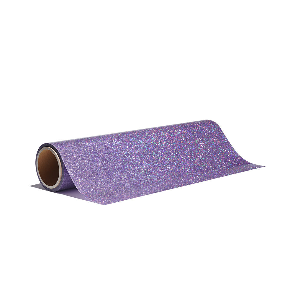 Quickweed™ Holo Glitter Heat Transfer Vinyl – 12" X 1 YD