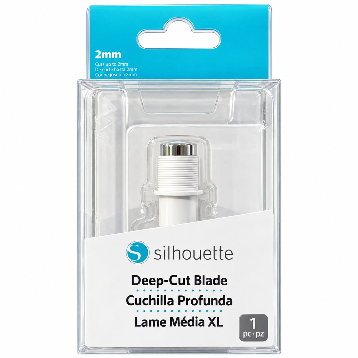 Silhouette Deep-Cut Blade 2mm – Replacement Cutting Blade for Cameo & Portrait