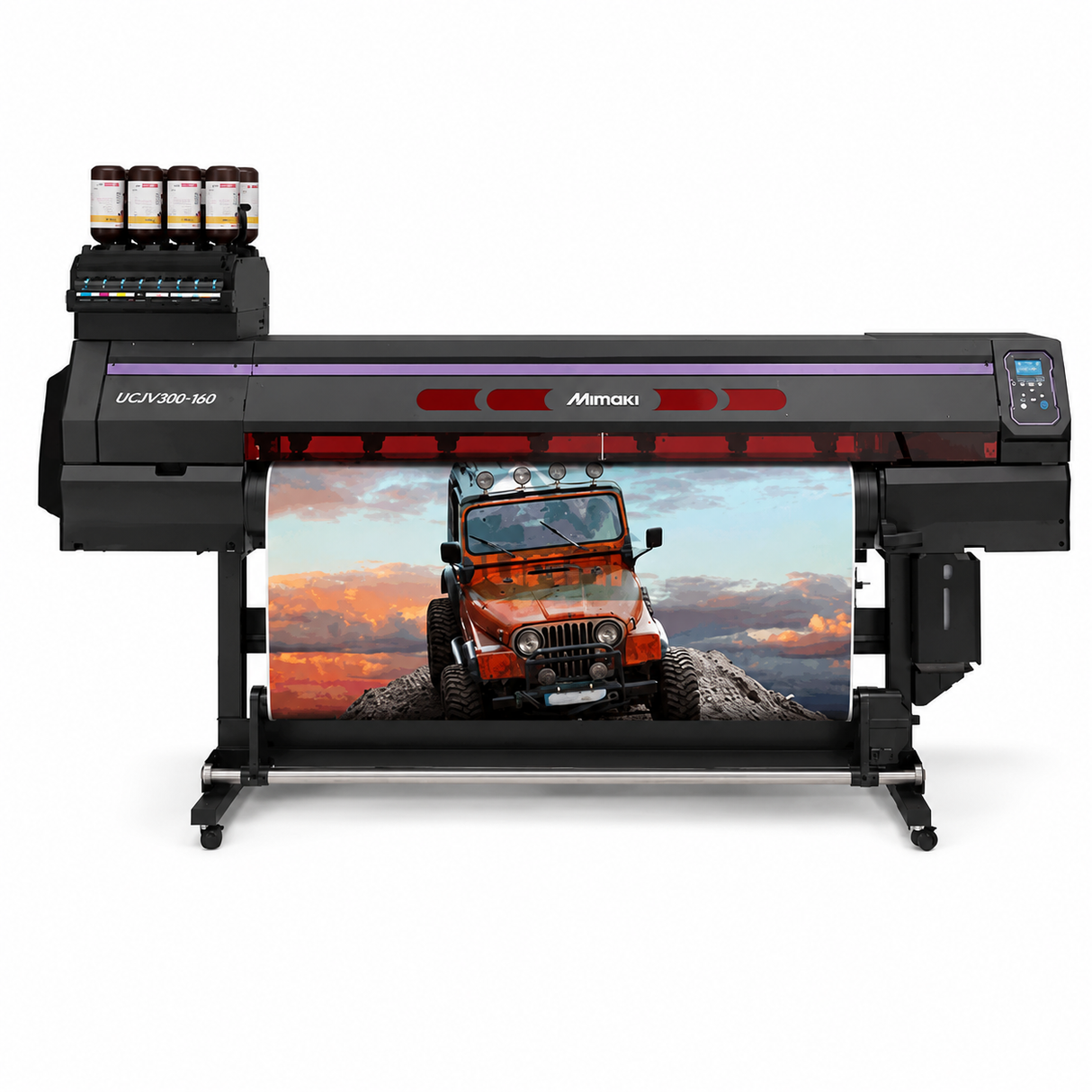 Mimaki UCJV300-160 UV-LED Printer / Cutter – 64"