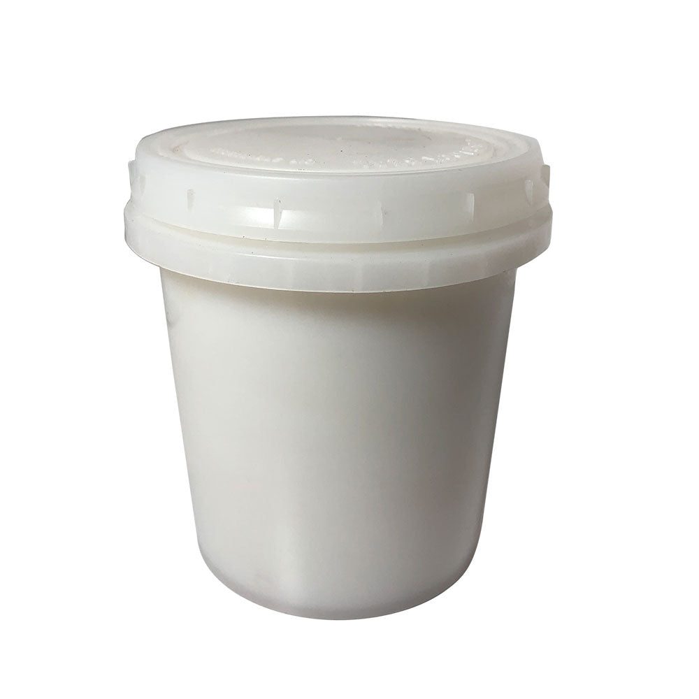 Crystalline Glitter Infused Plastisol Ink gallon container with label