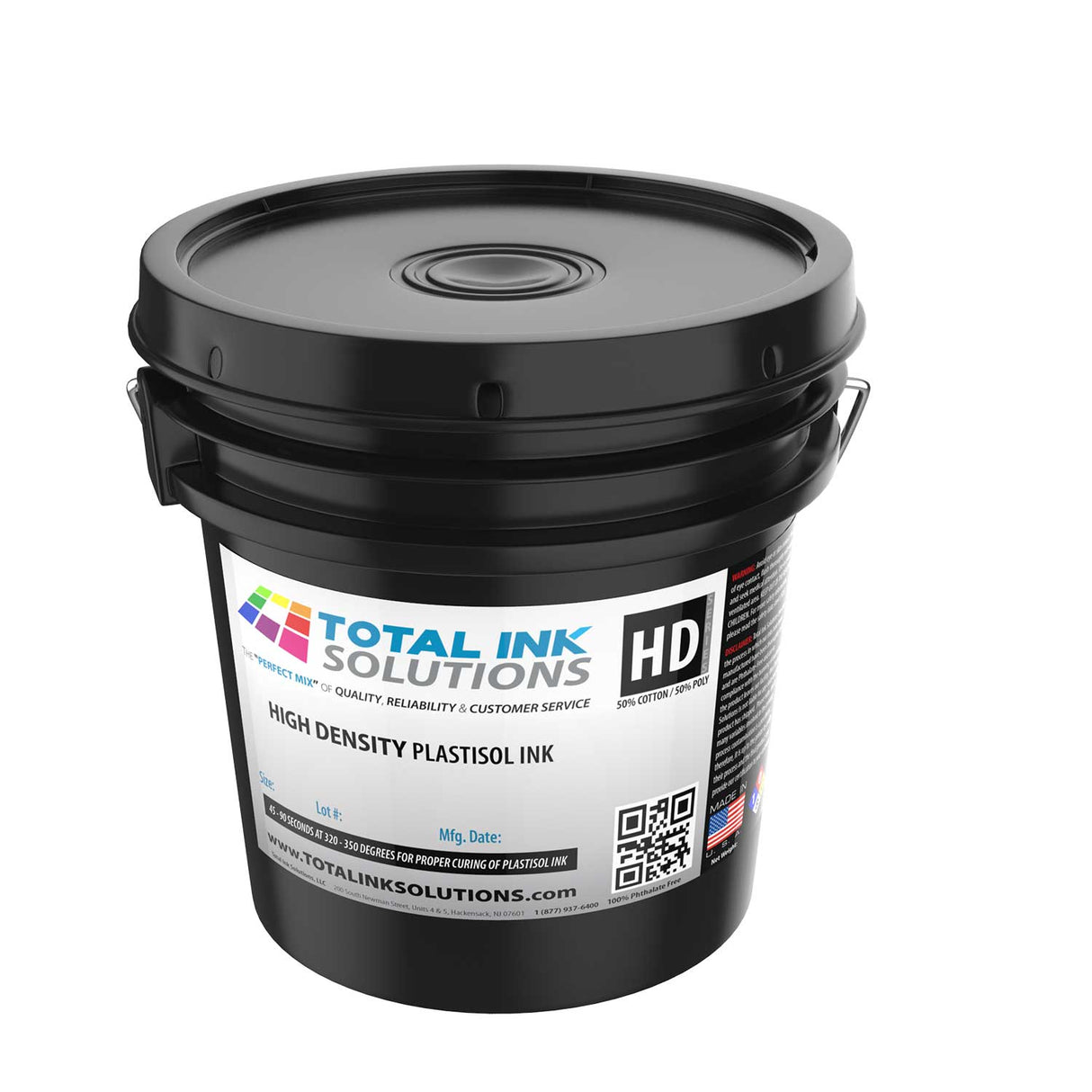 3D High-Density Plastisol Ink For Cotton, Polyester & Blends