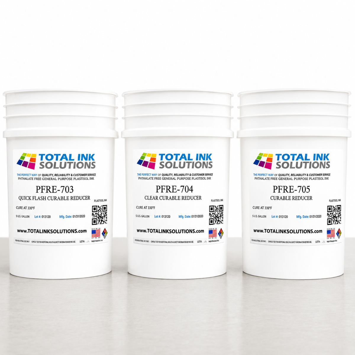Plastisol Ink Reducer – Curable, Phthalate-Free Soft-Flow