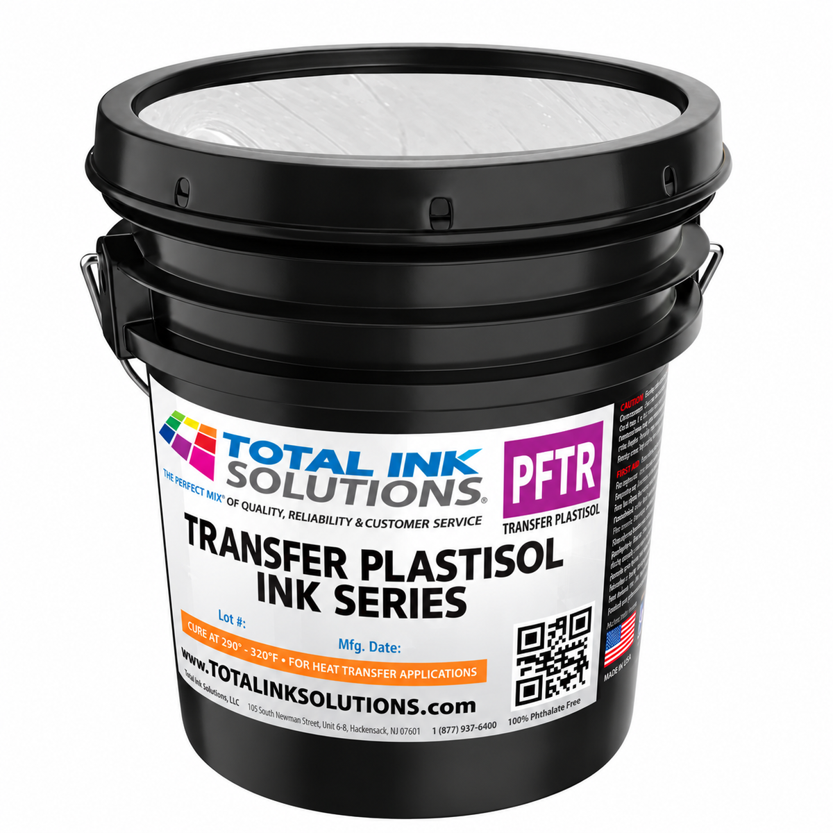 Transfer Plastisol Ink – 32 Colors – For Screen-Printed Heat Transfers
