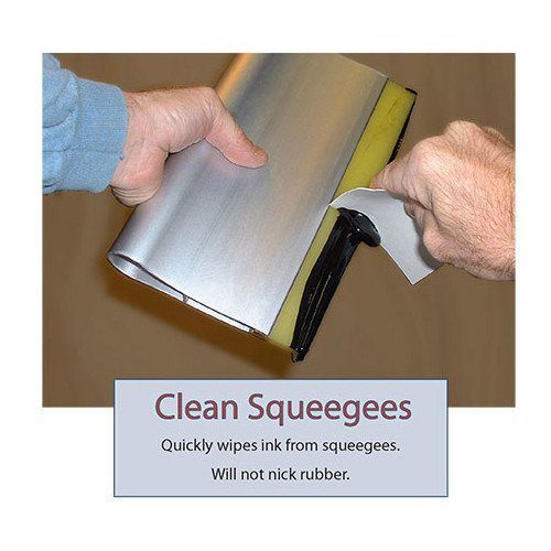 Disposable Coated Clean-Up Cards – 3.5" x 3.5" – Pack of 100