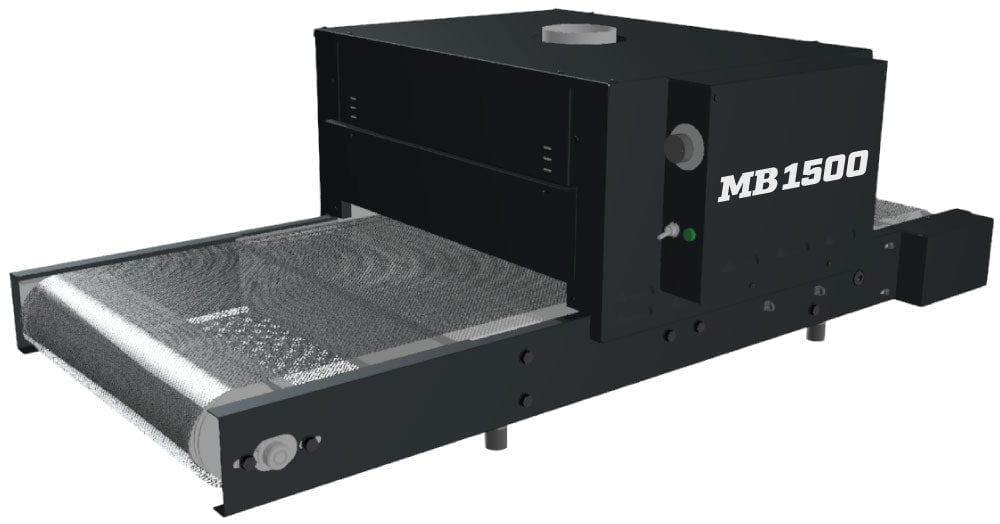 BBC tabletop conveyor dryer for screen printing