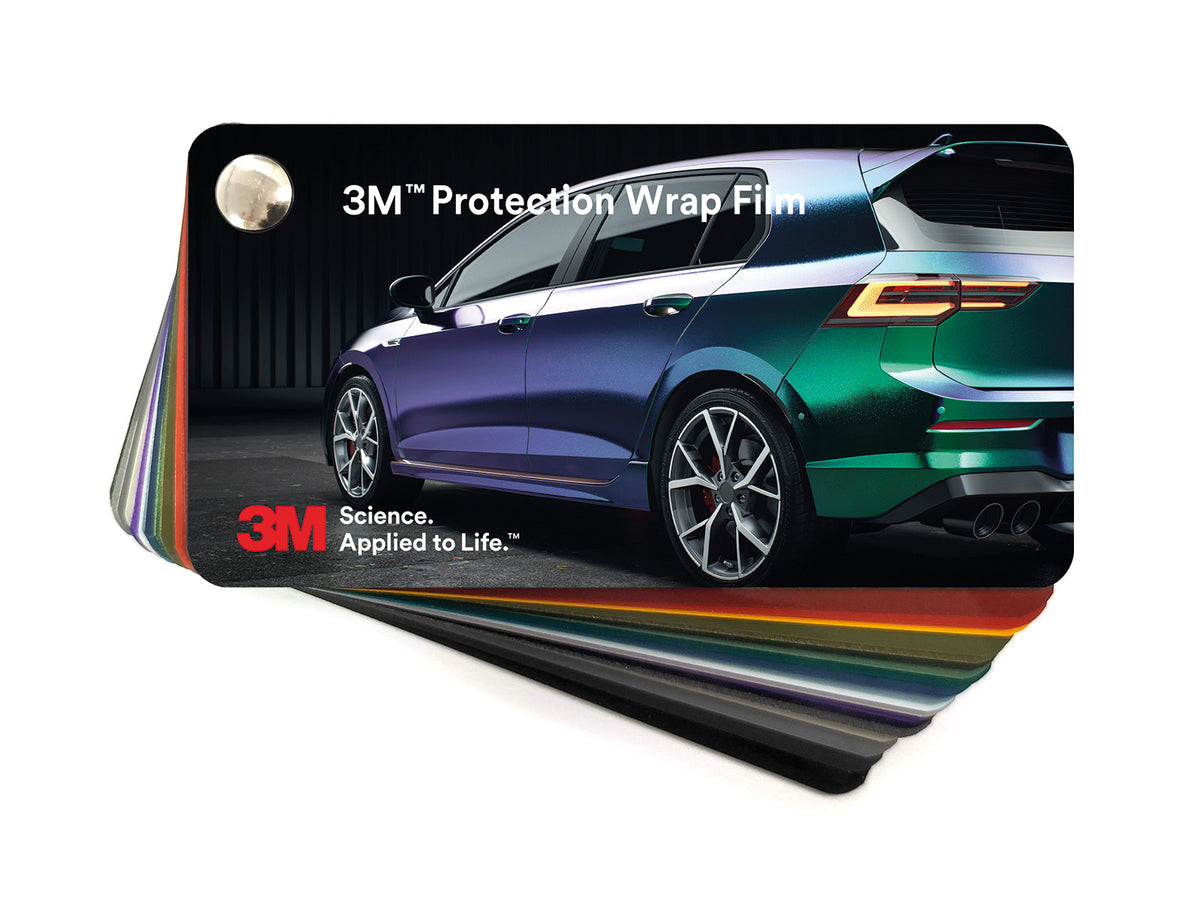 Cast car wrap vinyl film for vehicle graphics