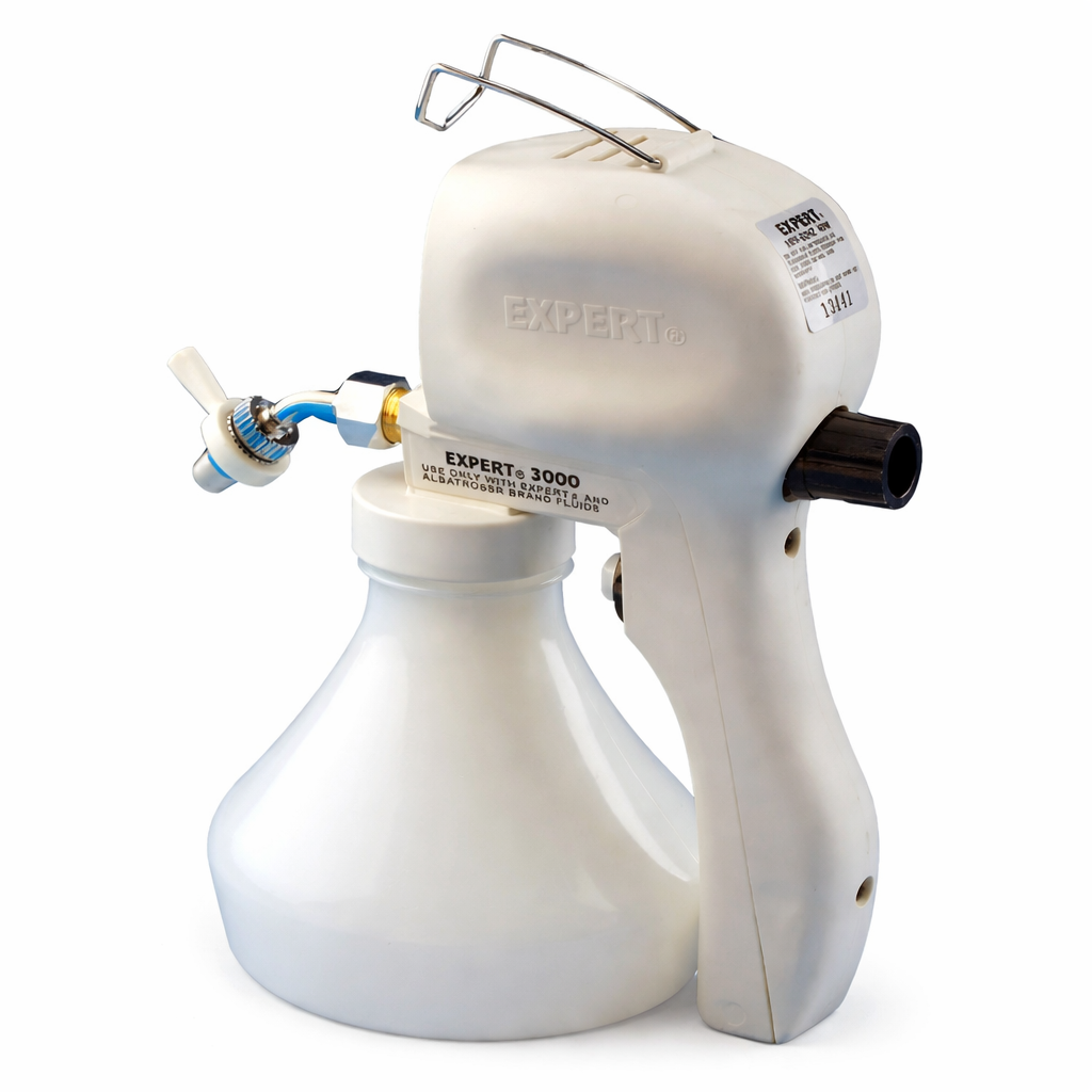 Spot cleaning gun for screen printing