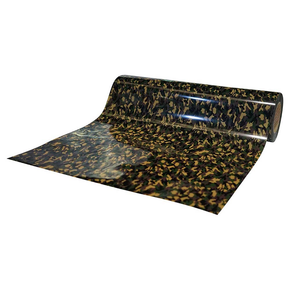 Quickweed design foil pattern heat transfer vinyl