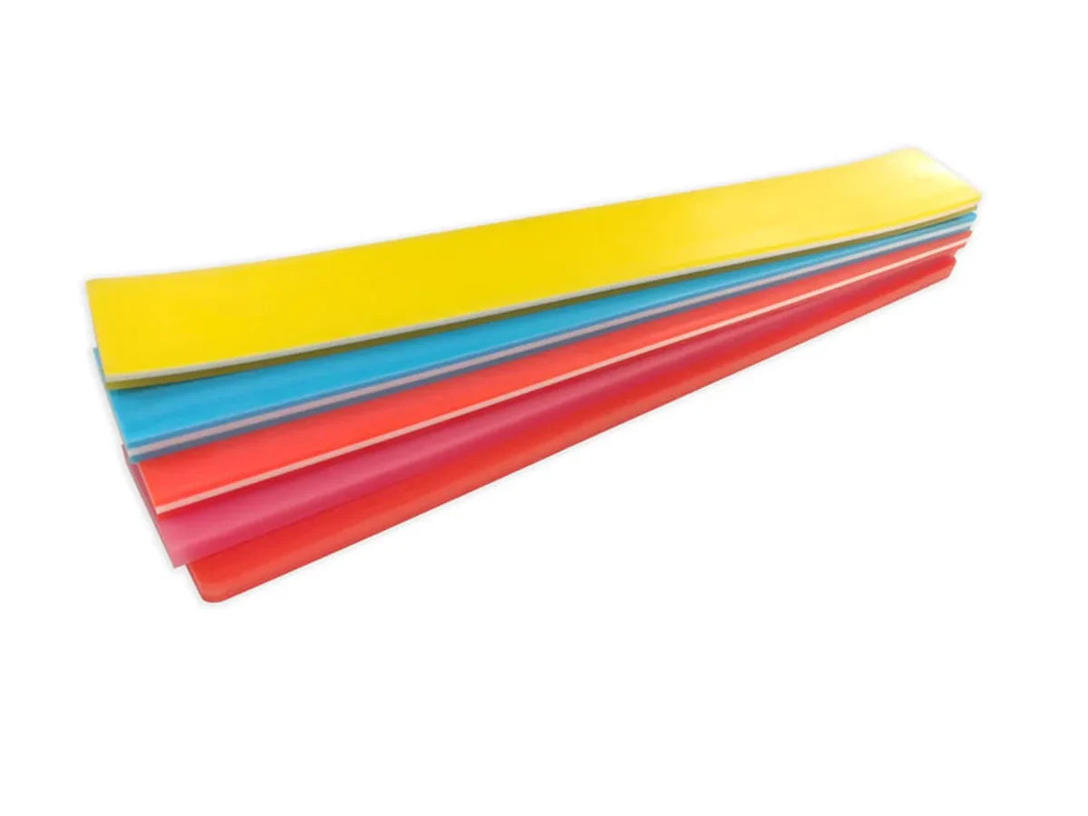Screen printing squeegee rubber blade stock