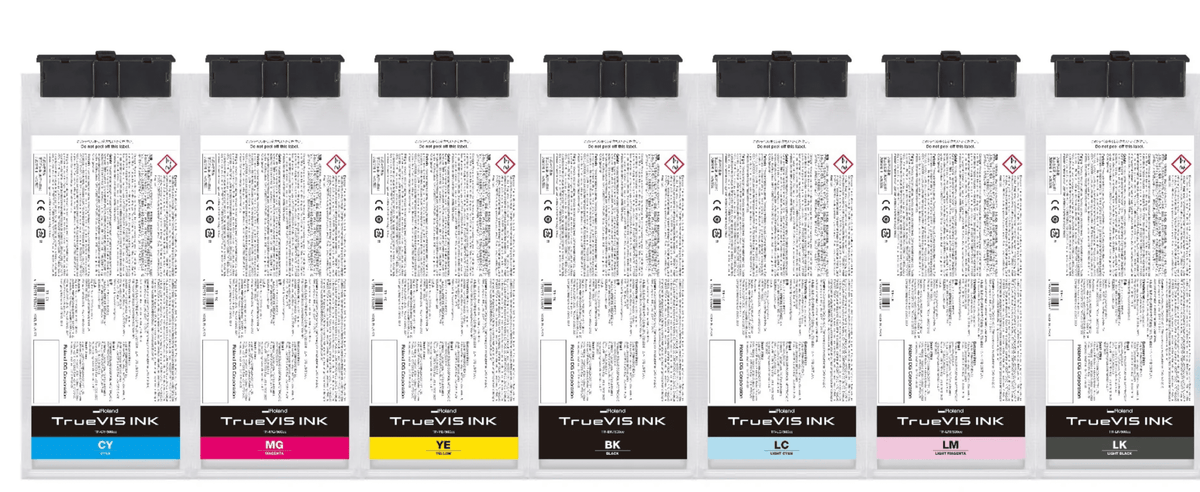 Roland TrueVIS TR2 eco-solvent ink cartridges