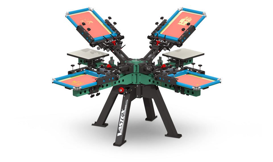 Vastex V-2000HD manual screen printing press