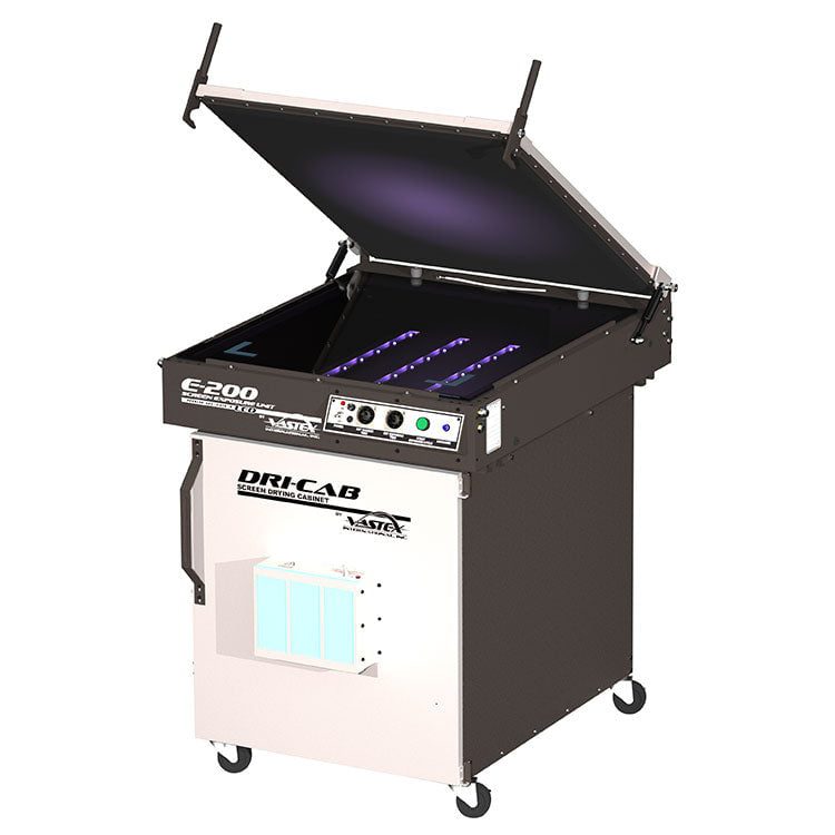 Vastex Dri-Cab screen drying cabinet
