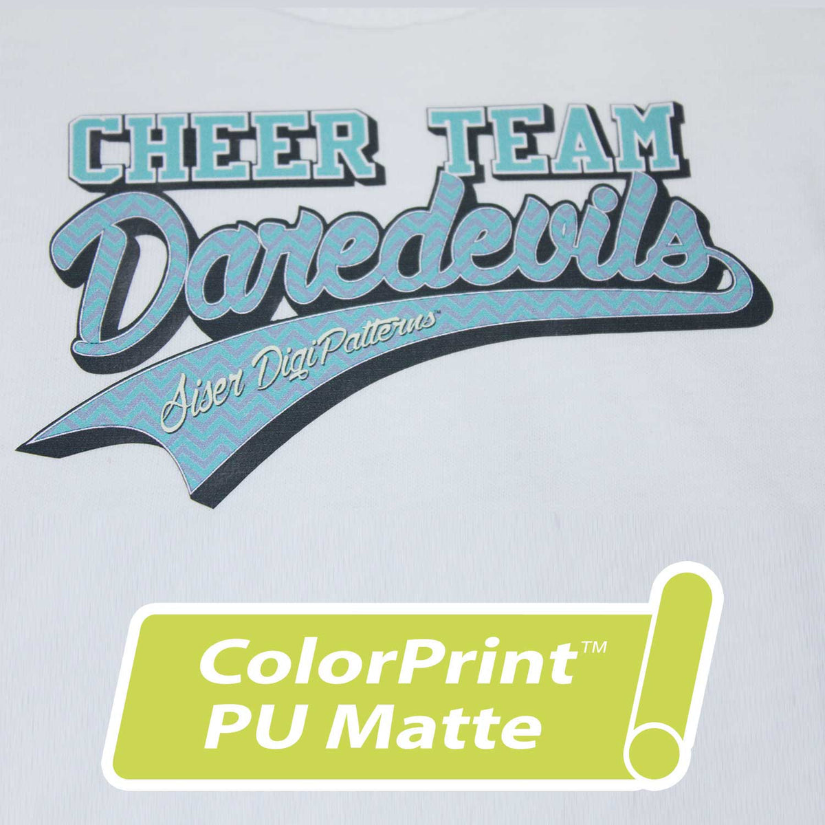 Printable print and cut digital media heat transfer vinyl