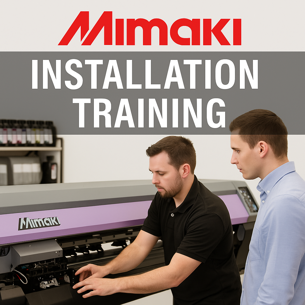 Mimaki training and setup service