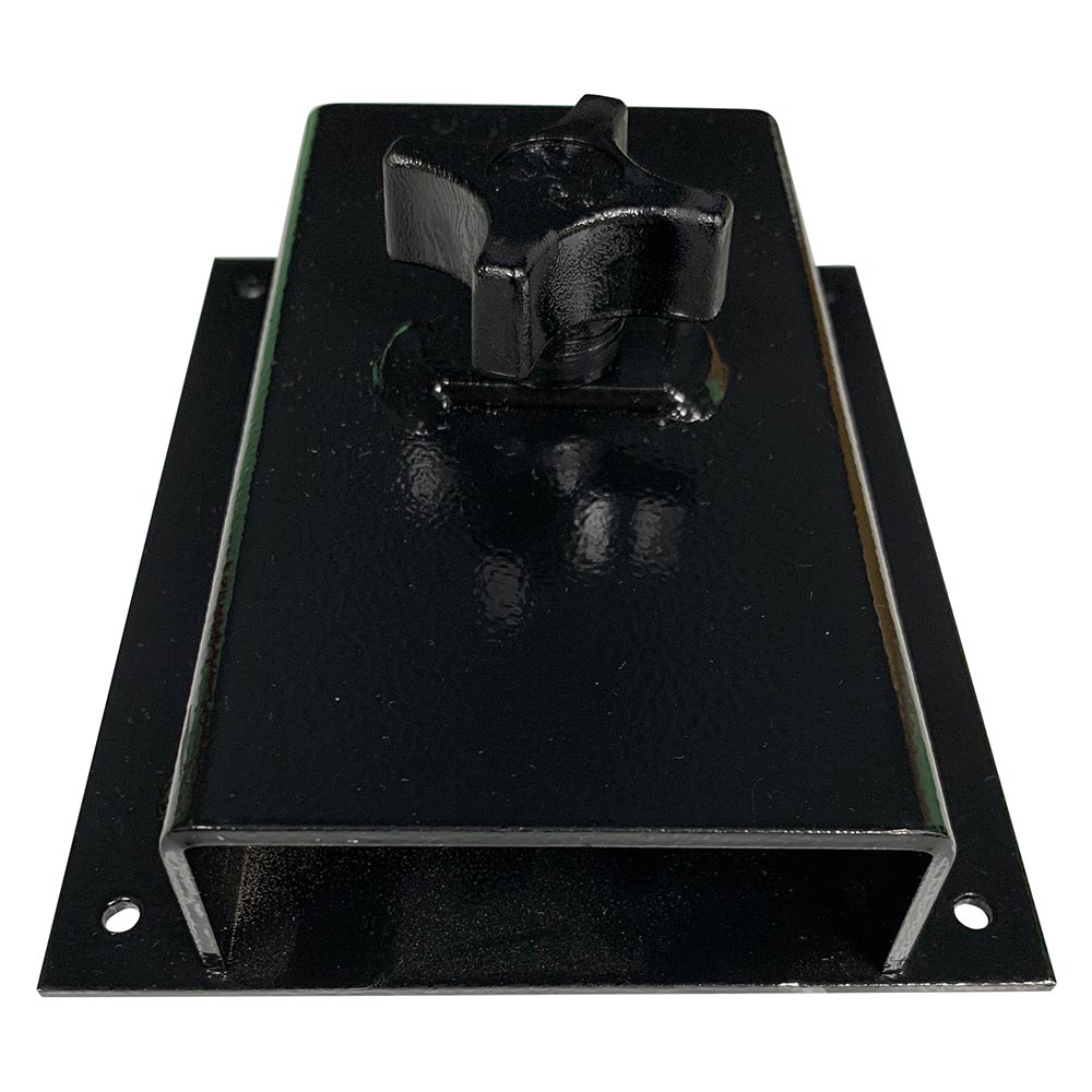 Platen mounting bracket for screen printing press