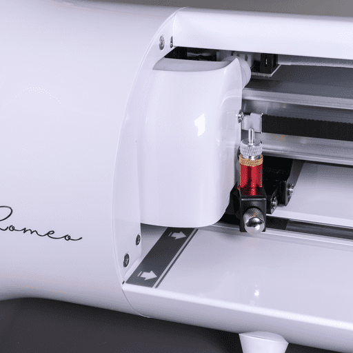 Siser Romeo vinyl cutter and storage rack