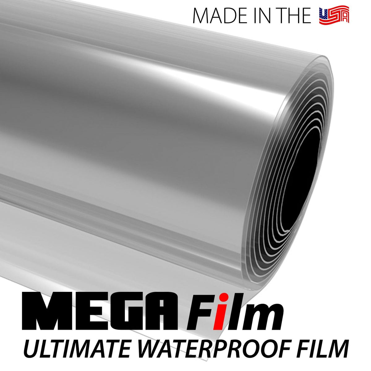 Inkjet waterproof film roll for screen printing