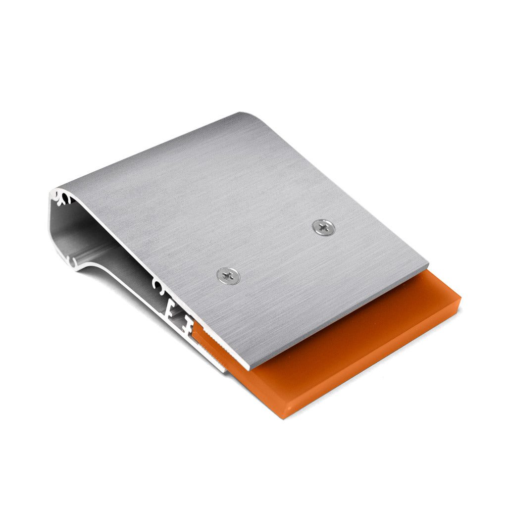 Aluminum handle screen printing squeegee