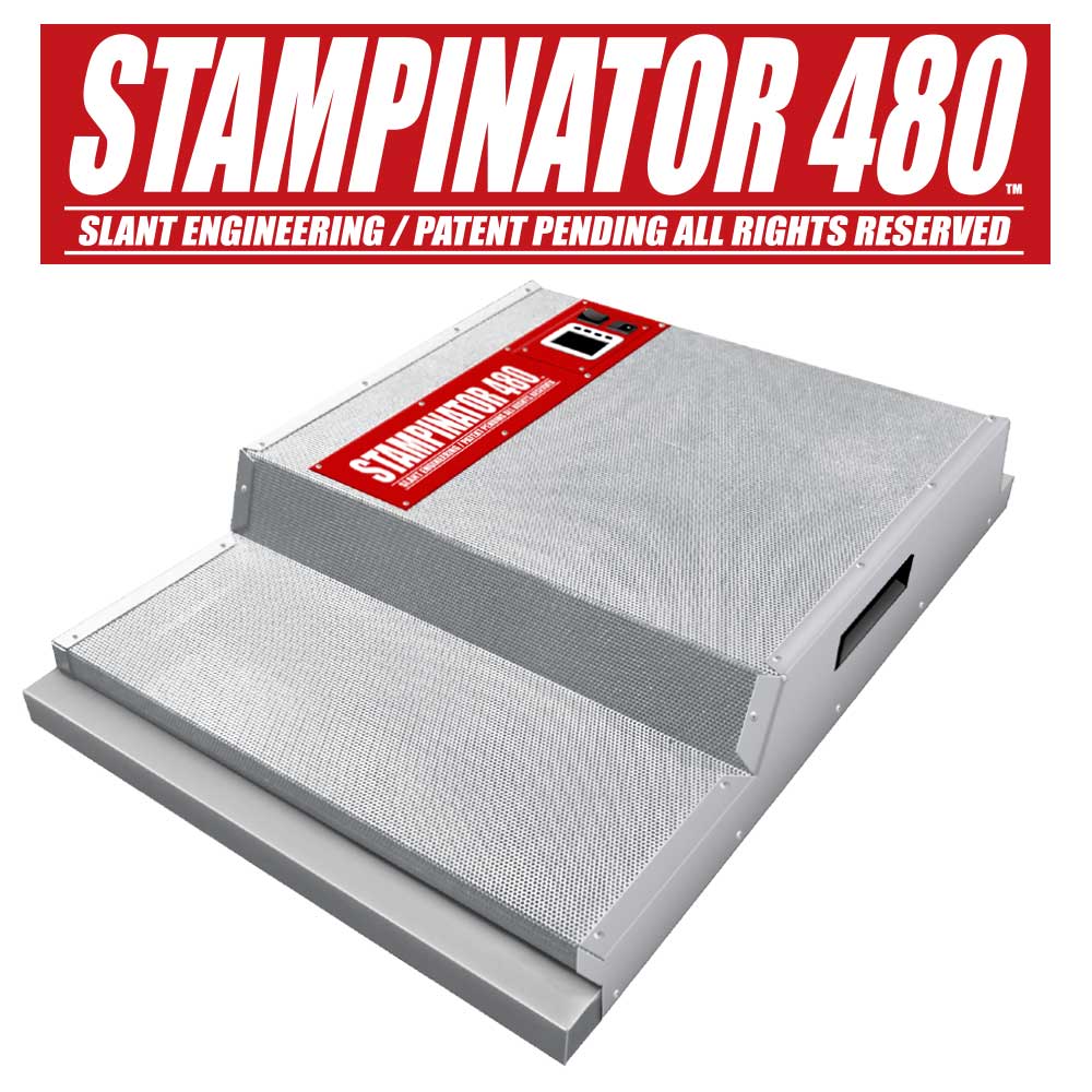 Stampinator in-line heat press