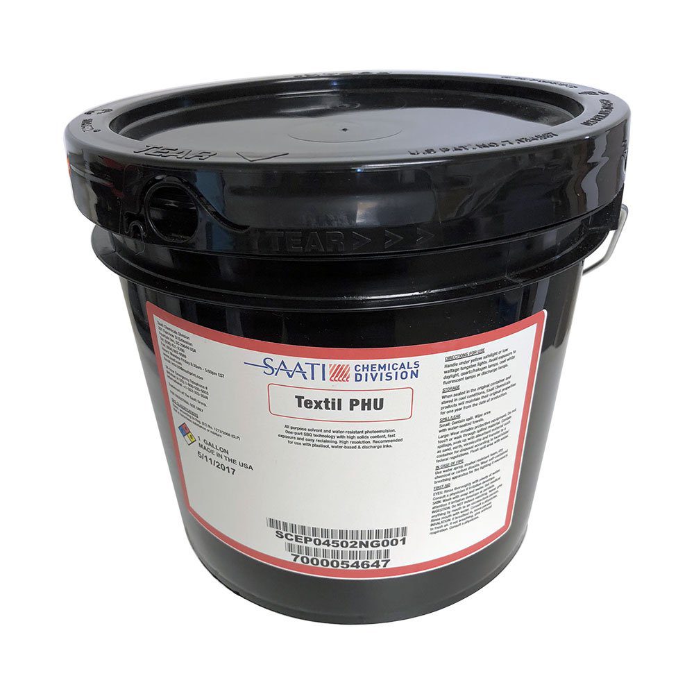Water-base resistant screen printing emulsion