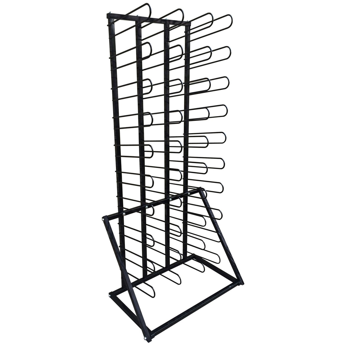 Vinyl roll floor storage rack