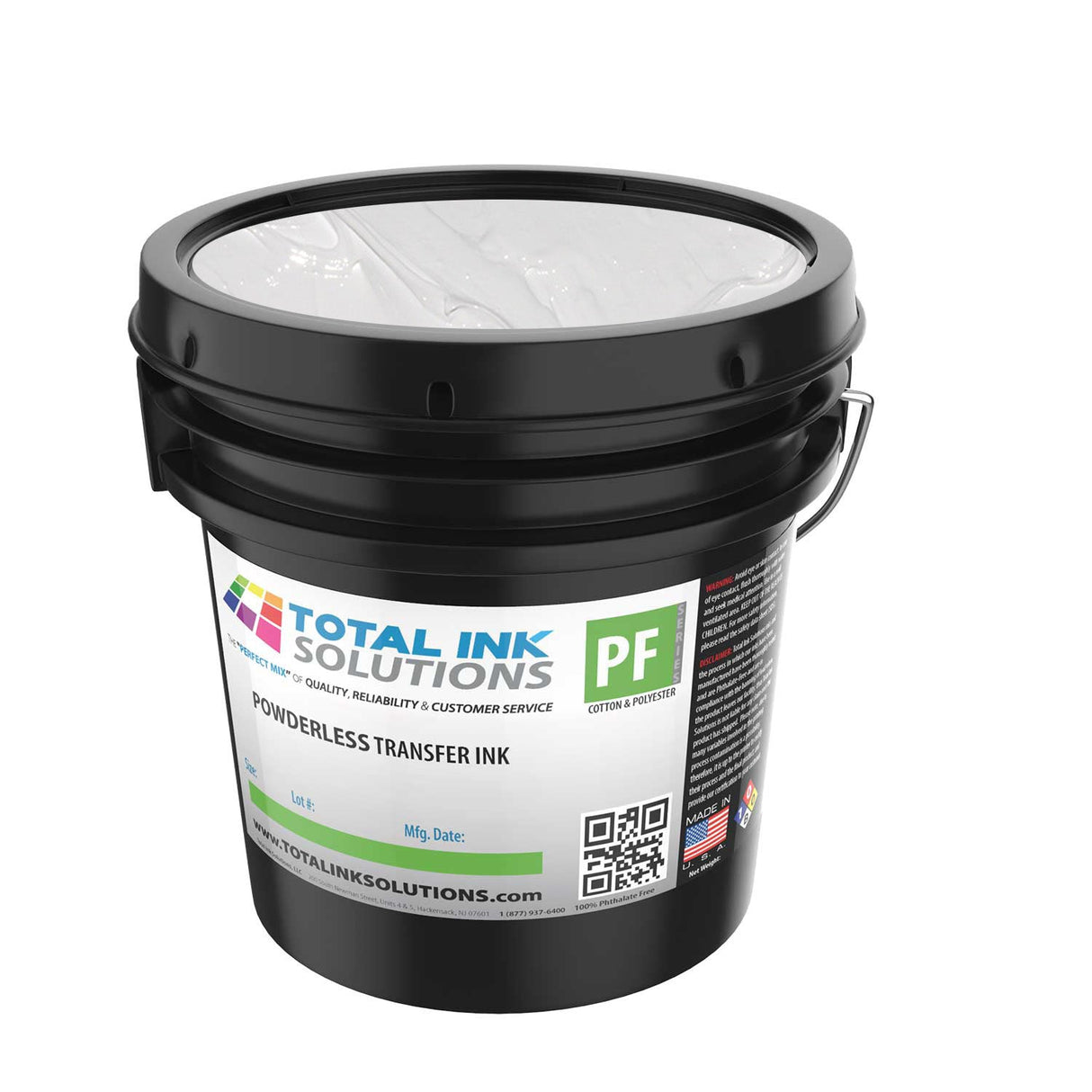 Powderless Plastisol Transfer Ink –  Transfers on Cotton, Polyester