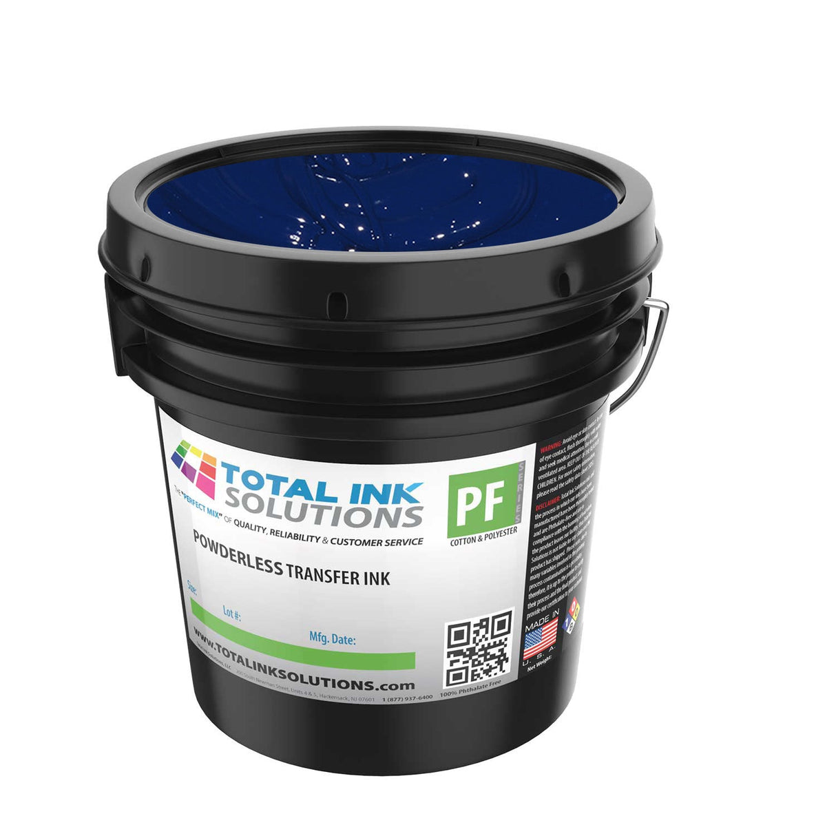Powderless Plastisol Transfer Ink –  Transfers on Cotton, Polyester