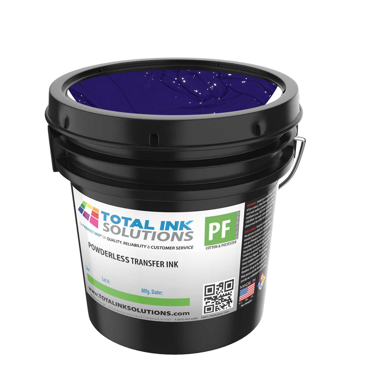 Powderless Plastisol Transfer Ink –  Transfers on Cotton, Polyester
