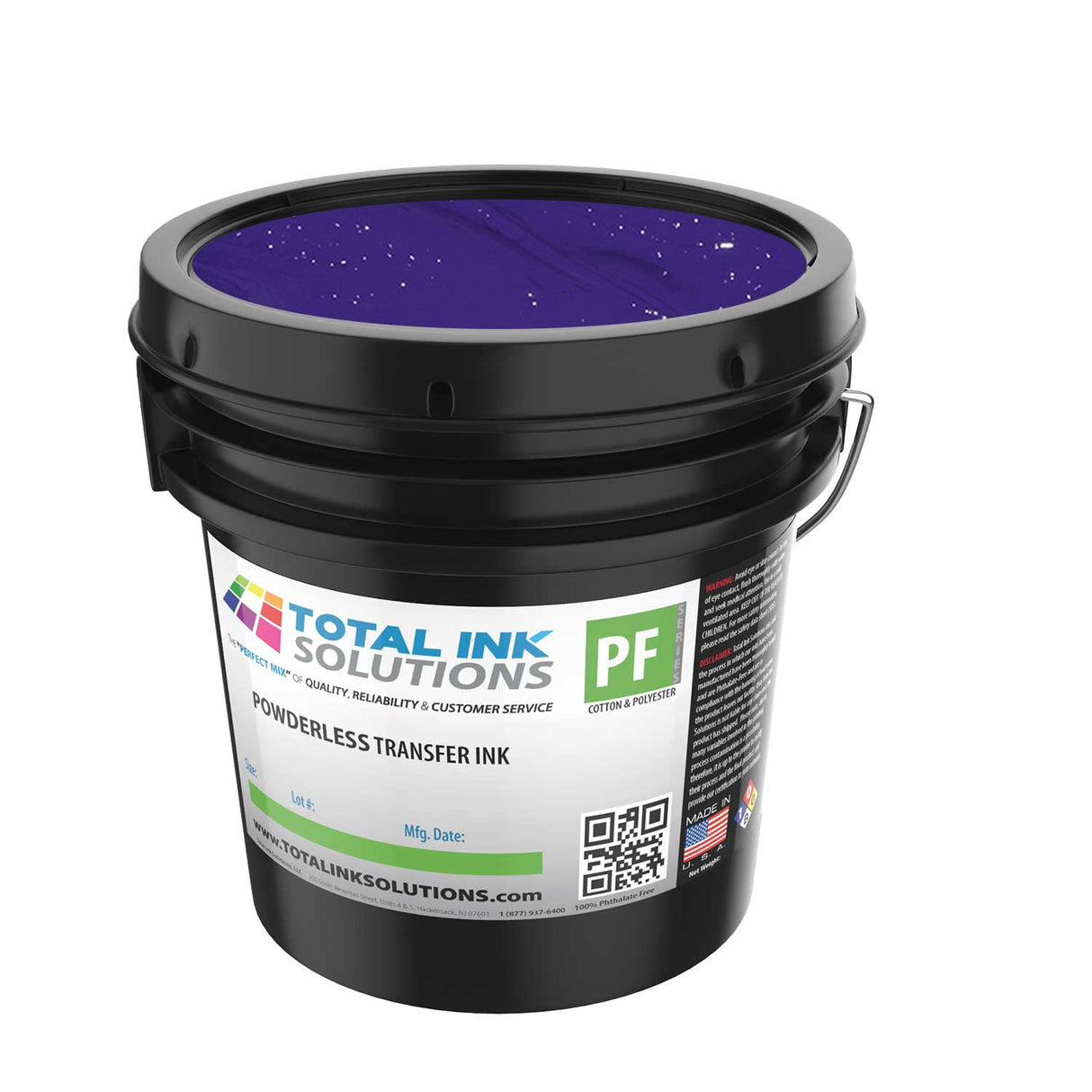 Powderless Plastisol Transfer Ink –  Transfers on Cotton, Polyester