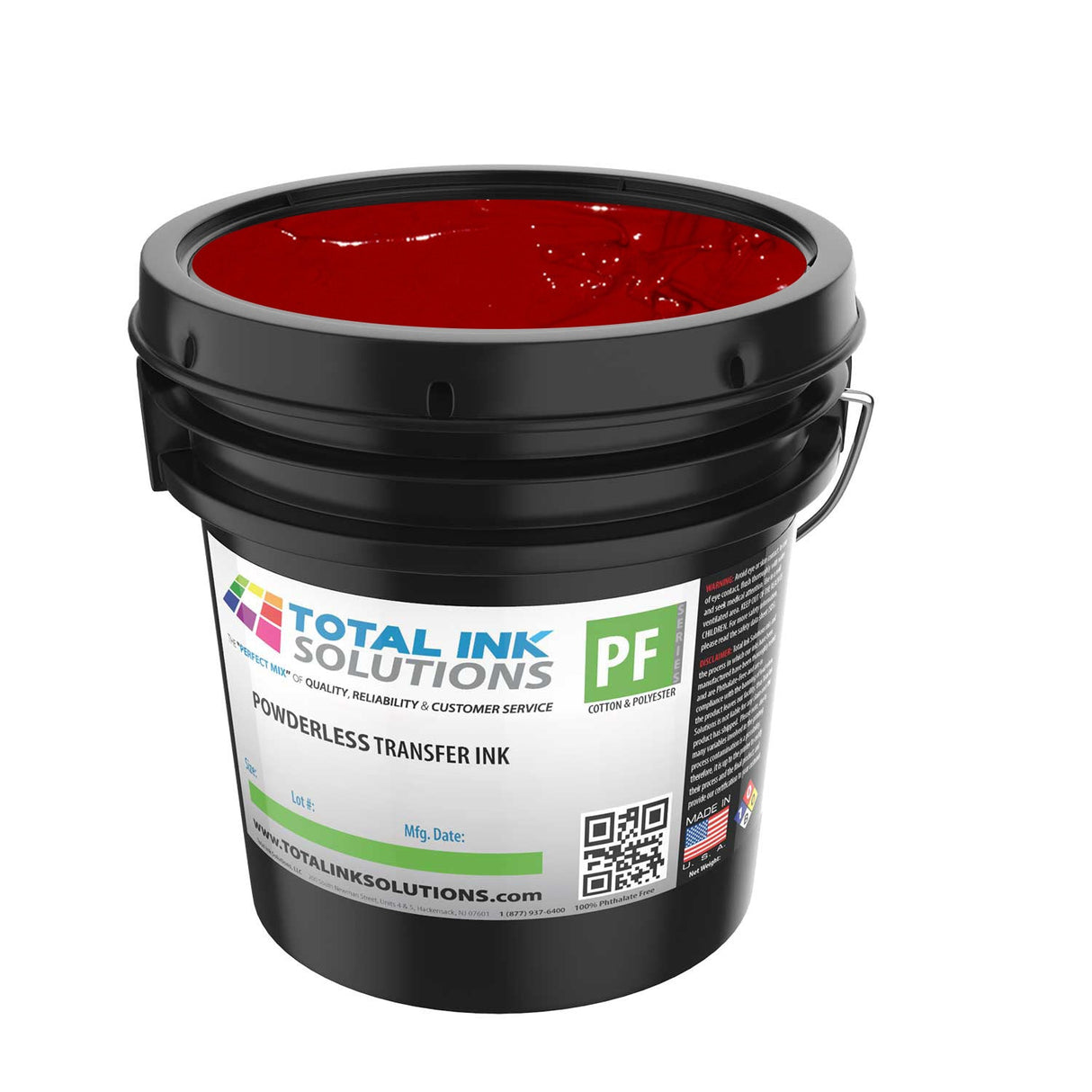 Powderless Plastisol Transfer Ink –  Transfers on Cotton, Polyester
