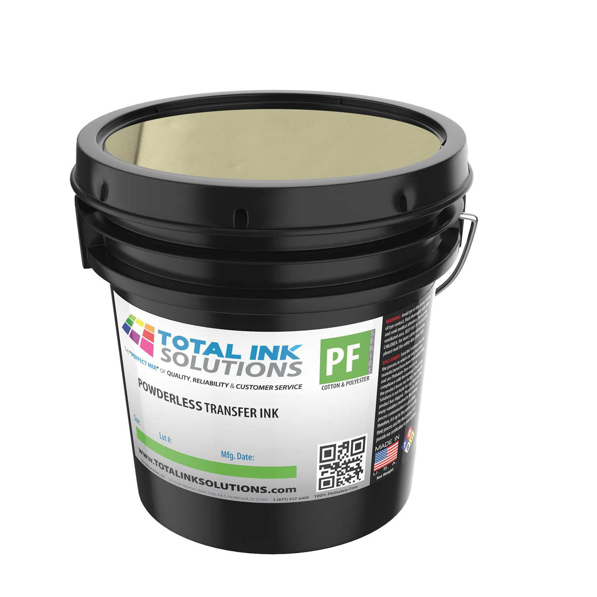 Powderless Plastisol Transfer Ink –  Transfers on Cotton, Polyester