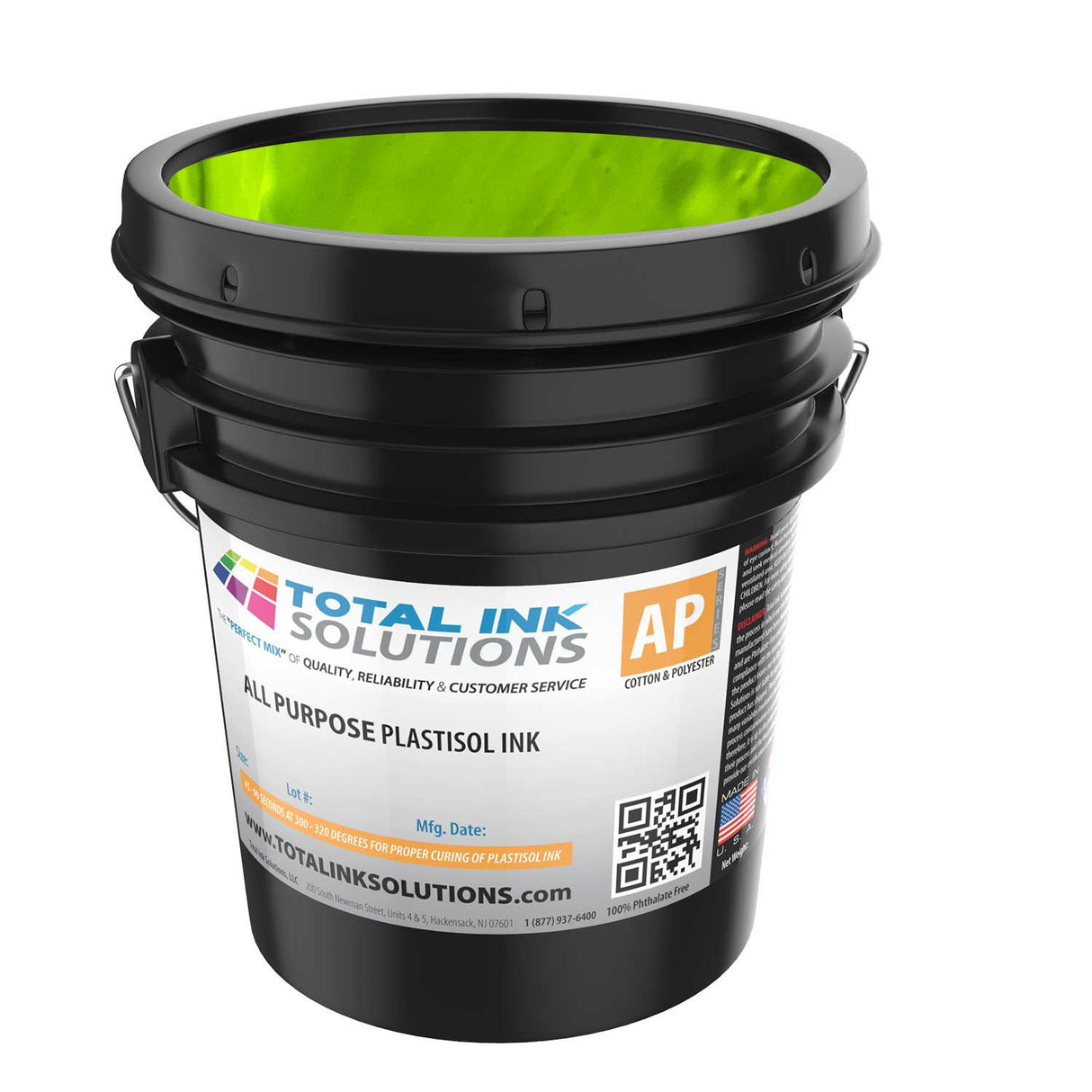 Athletic Plastisol Ink – 62 Colors – Low-Cure Bleed Resistant for 100% Polyester