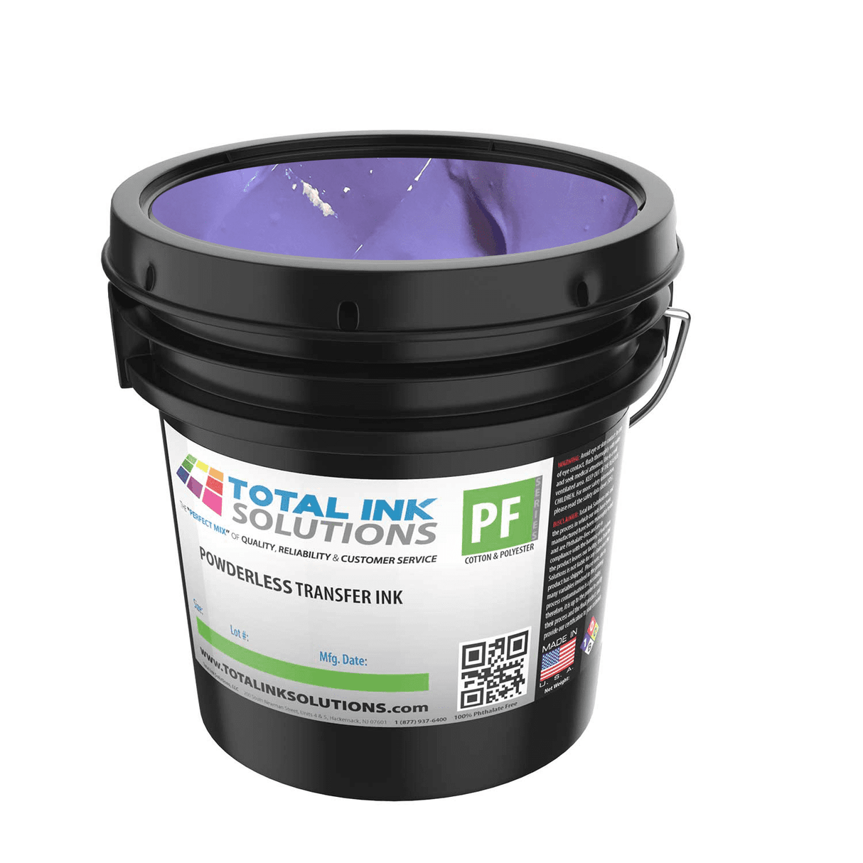 Powderless Plastisol Transfer Ink –  Transfers on Cotton, Polyester