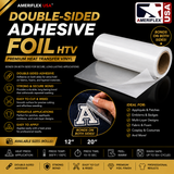 Ameriflex Double-Sided Adhesive Foil HTV – 12" & 20"