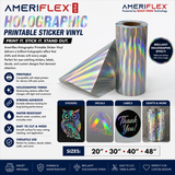 Holographic Printable Sticker Vinyl – 20", 30", 40" & 48"