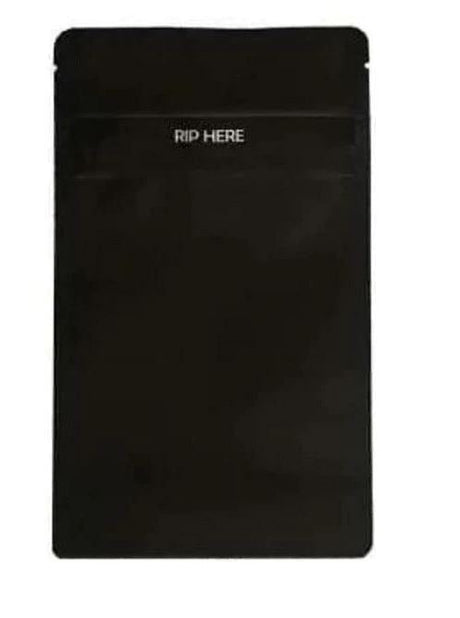 Matte black Mylar bag 1 oz
