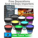 CWB Complete Simulated Process Plastisol Ink Sets