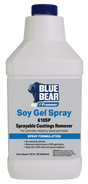 Franmar BLUE BEAR Soy Gel Spray 610SP Sprayable Coatings Remover - Quart