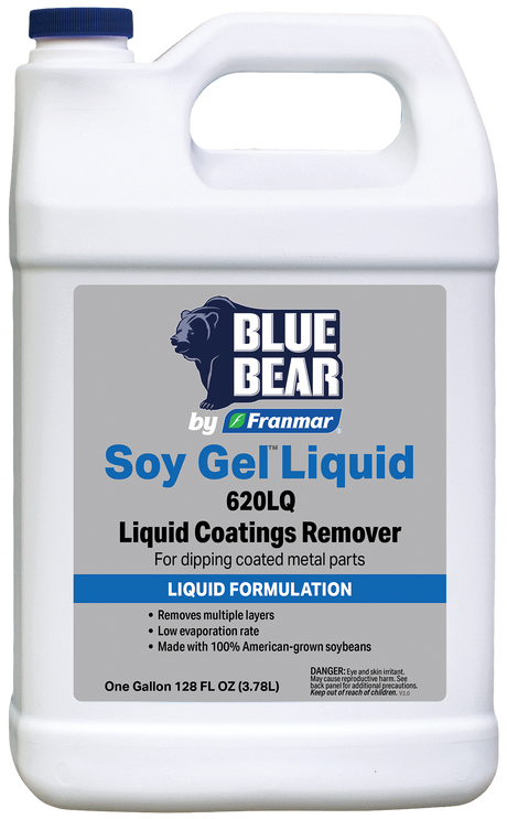 Franmar BLUE BEAR Soy Gel Liquid 620LQ Coatings Remover - Gallon
