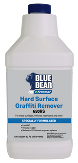Franmar BLUE BEAR 680HS Hard Surface Graffiti Remover - Quart